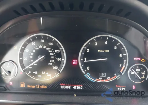 2014 BMW 535I из США, поврежденный, VIN WBA5B1C56ED475646